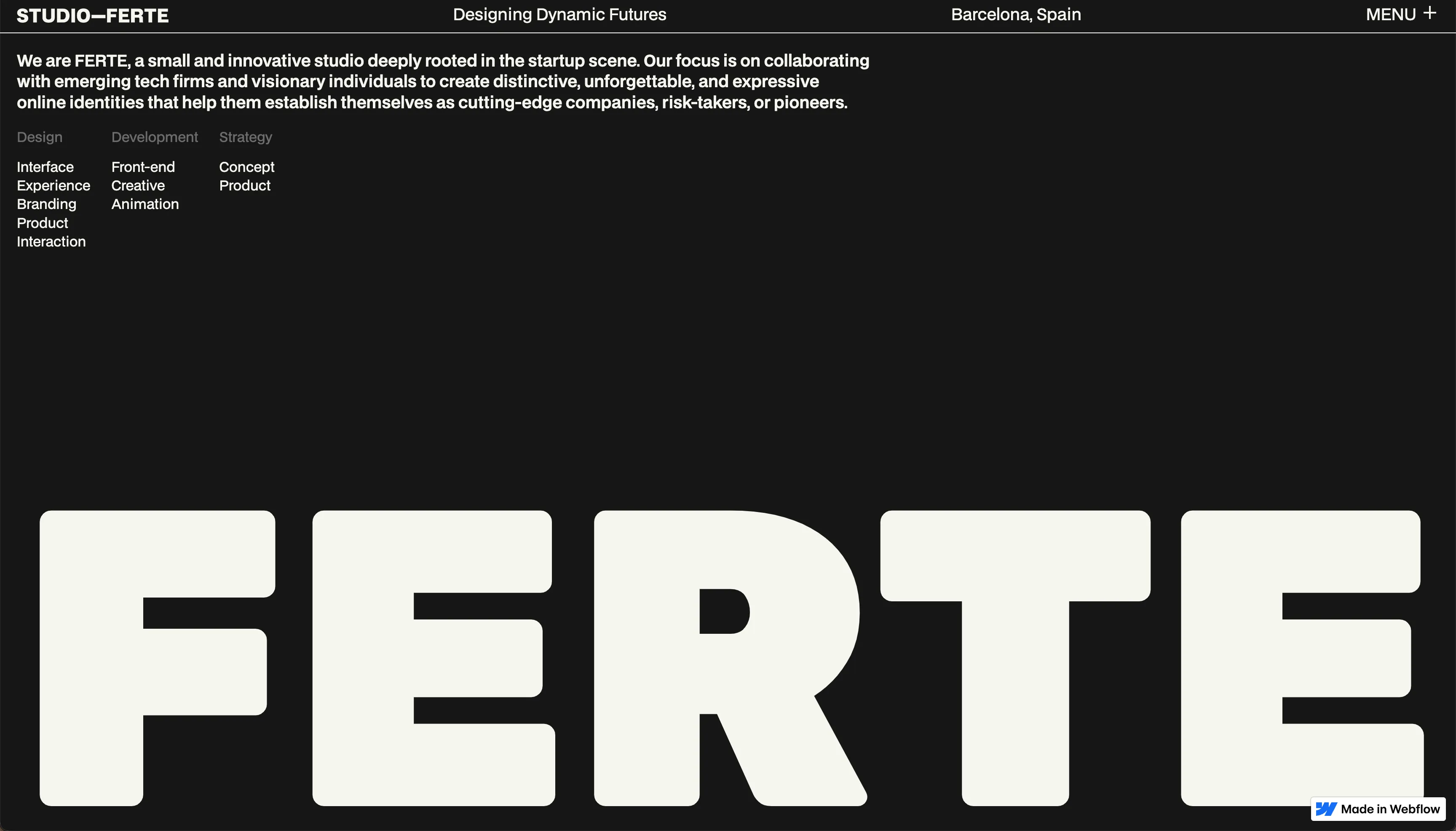Ferte - Agency Website Template