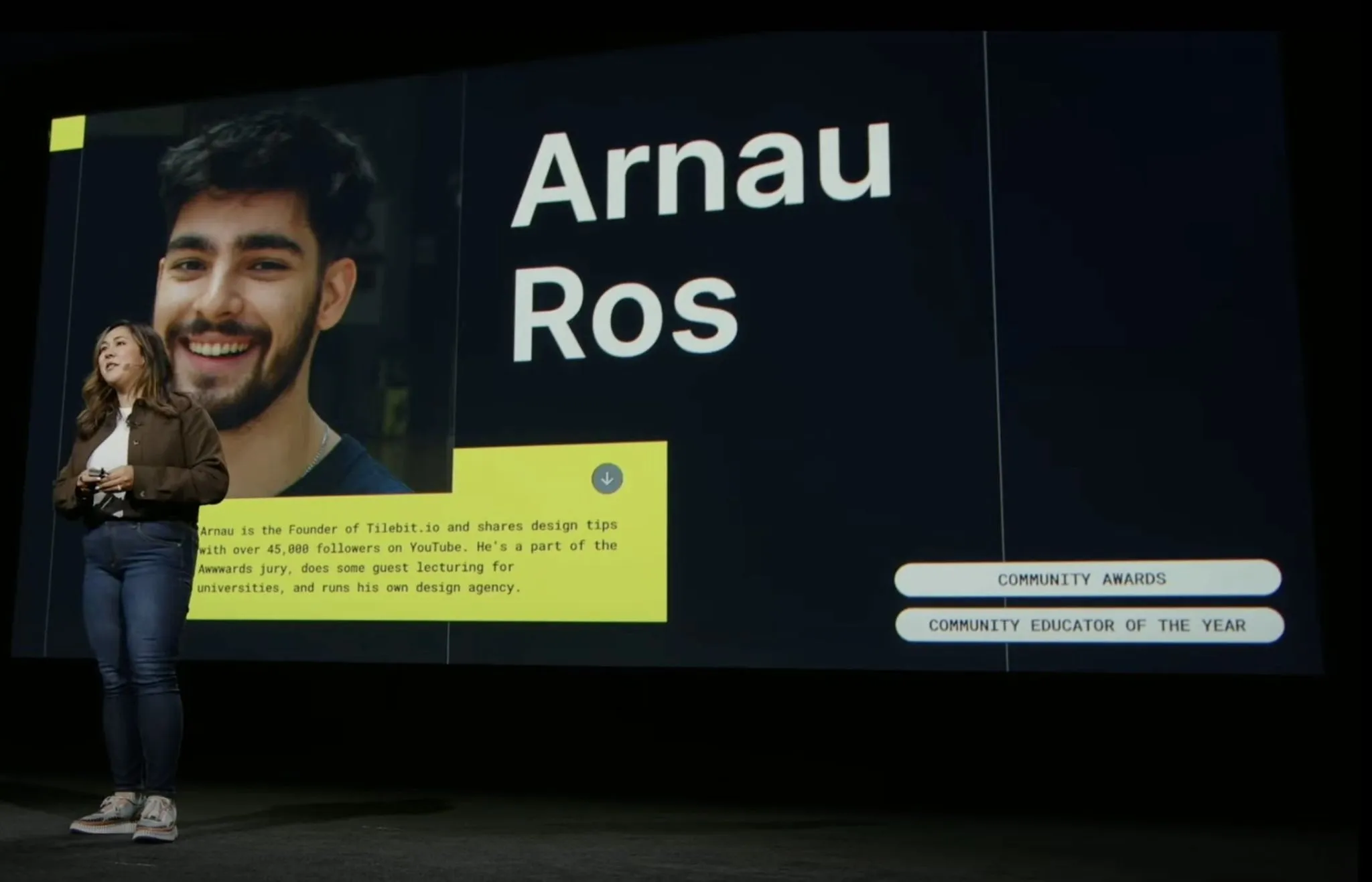Arnau Wins Educator of The Year Award