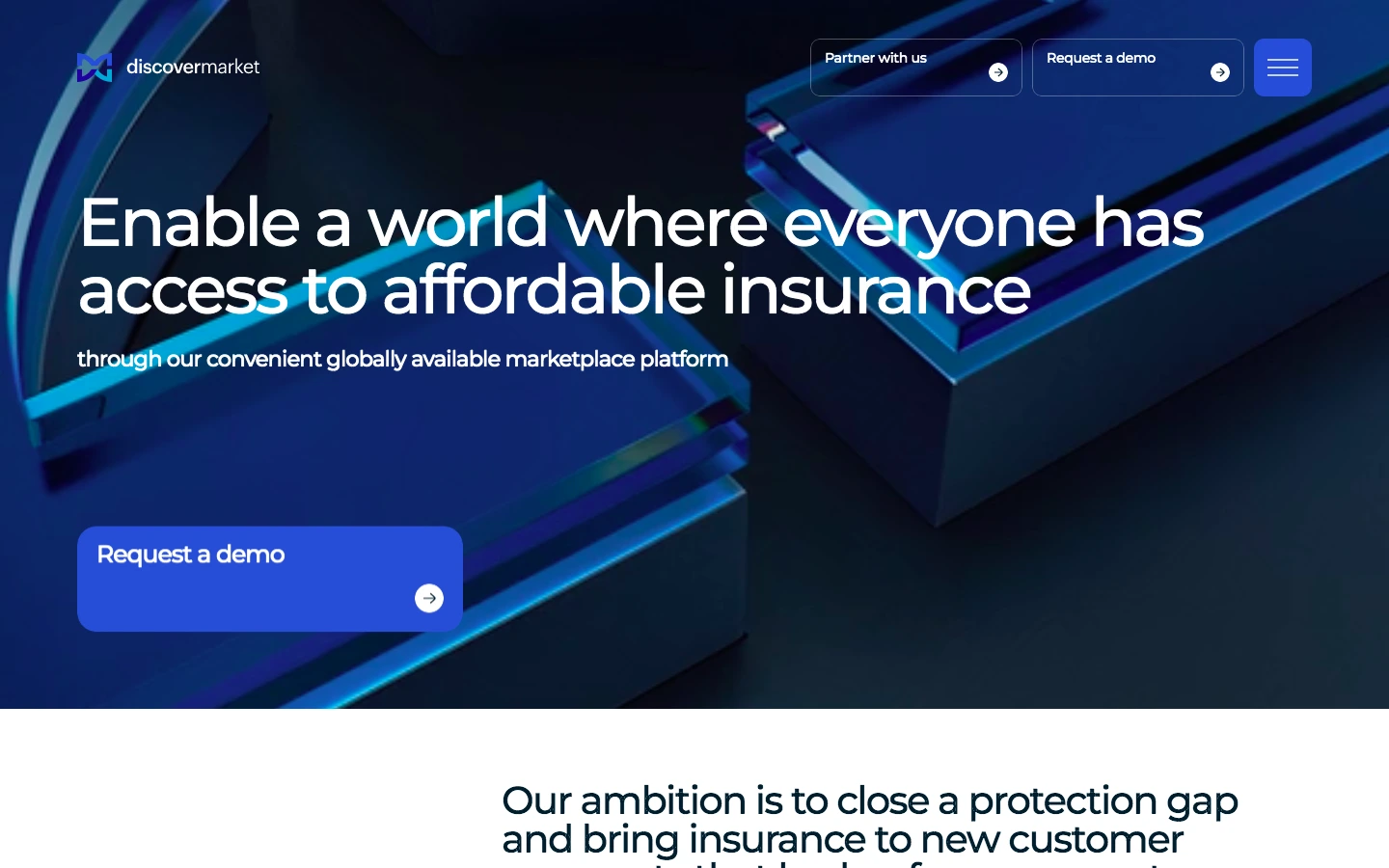 What we like about Discover Market's website