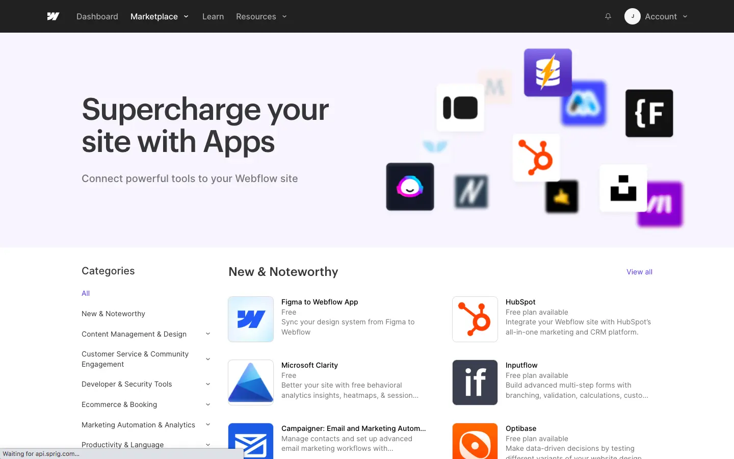 Supercharge Your Site with Webflow Apps