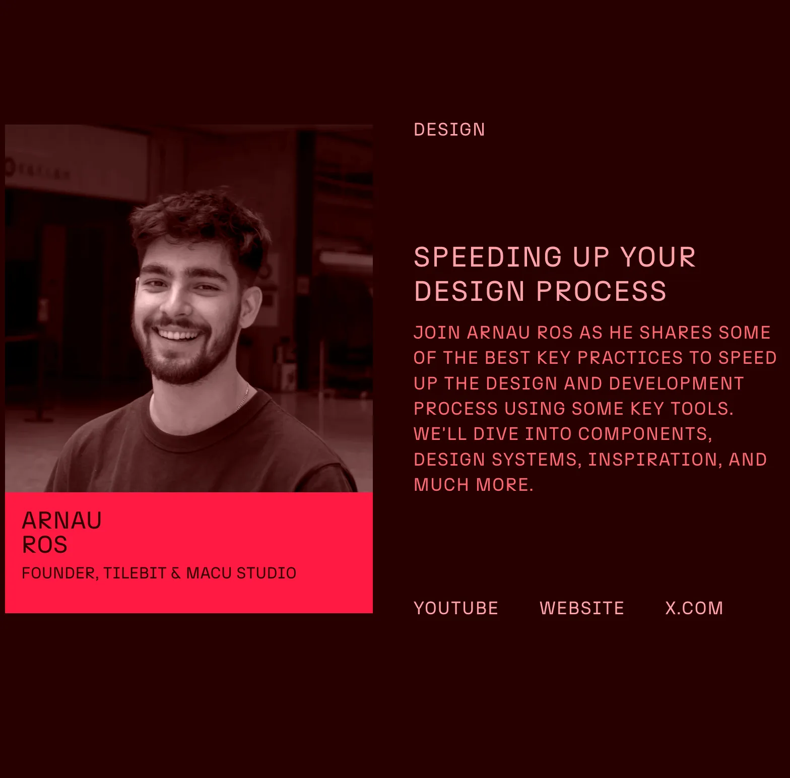 Speeding Up Your Design Process Lecture
