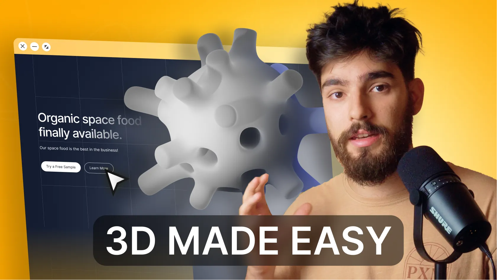 How To Create 3D Website Designs With Webflow and Spline